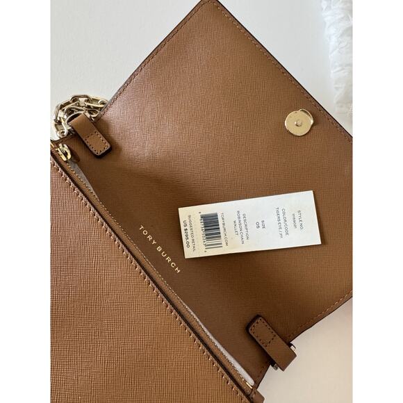 Tory Burch Handbags - TORY BURCH Robinson Chain Wallet Bag Tiger’s Eye / 211 - Style# 11159021 - NWT